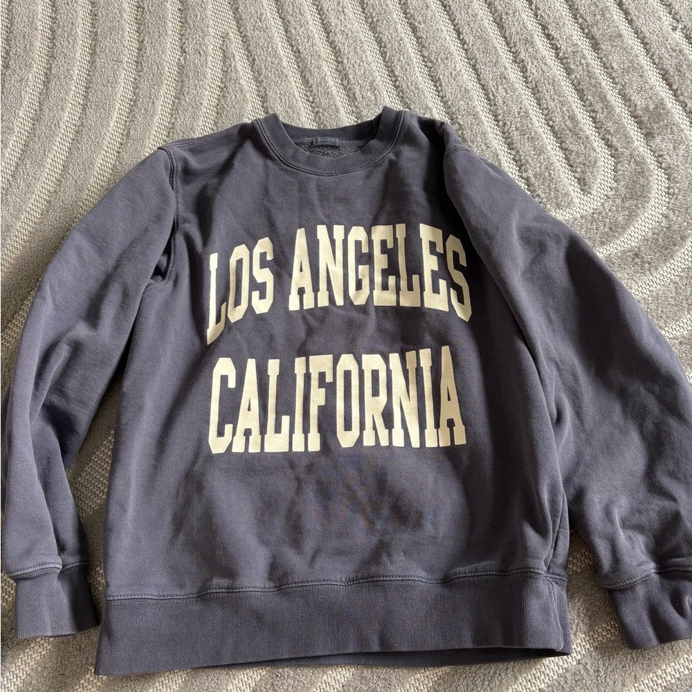 Source Unknown Gray Crew Neck Sweater